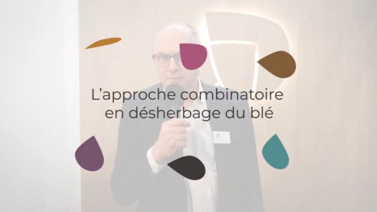 Ronan Vigouroux, l’approche combinatoire en désherbage du blé