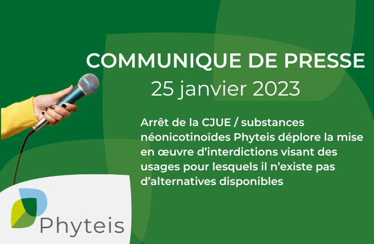 Néonicotinoïdes : Phyteis déplore des interdictions sans alternatives disponibles