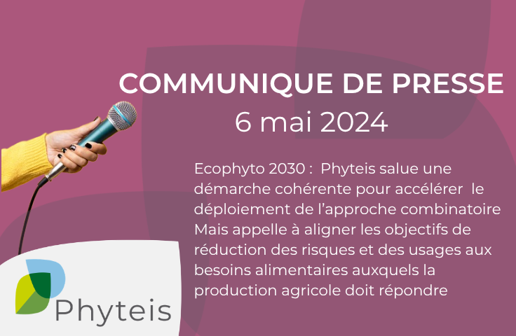 Ecophyto 2030 : Phyteis soutient l’approche combinatoire