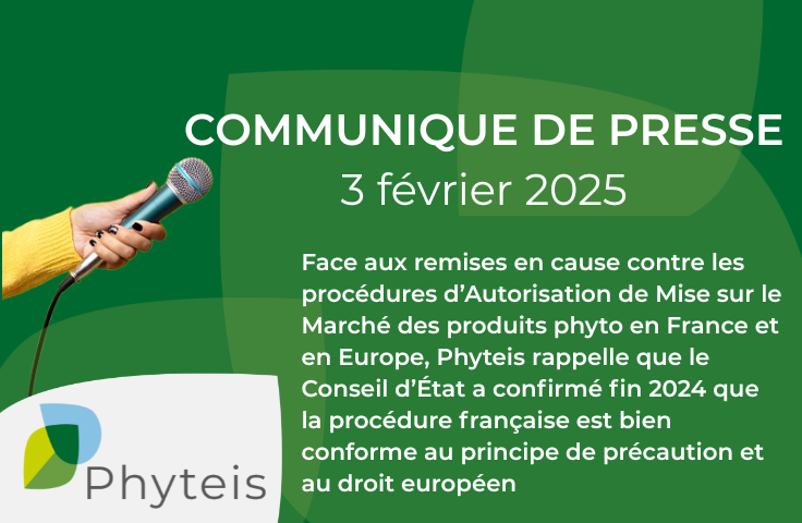 AMM des produits phyto : Phyteis défend les procédures françaises et européennes
