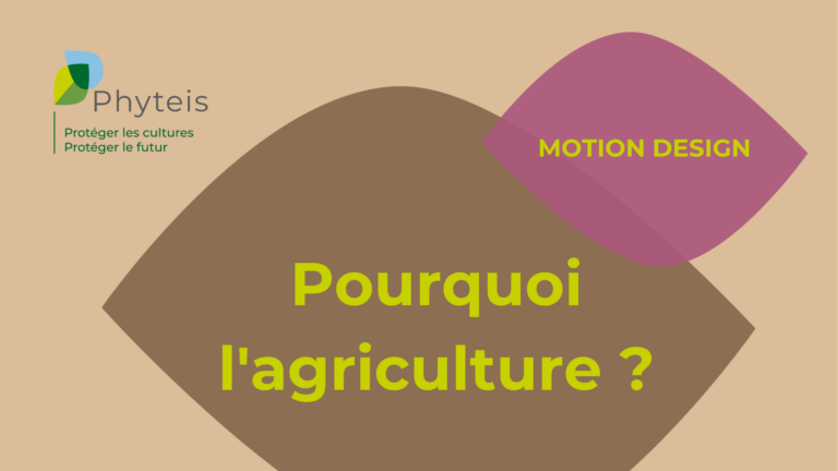 Pourquoi l'agriculture ?
