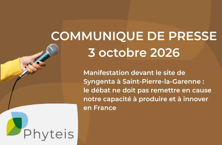 Manifestation devant le site de Syngenta à Saint-Pierre-la-Garenne : le débat ne doit pas remettre en cause notre capacité à produire et à innover en France